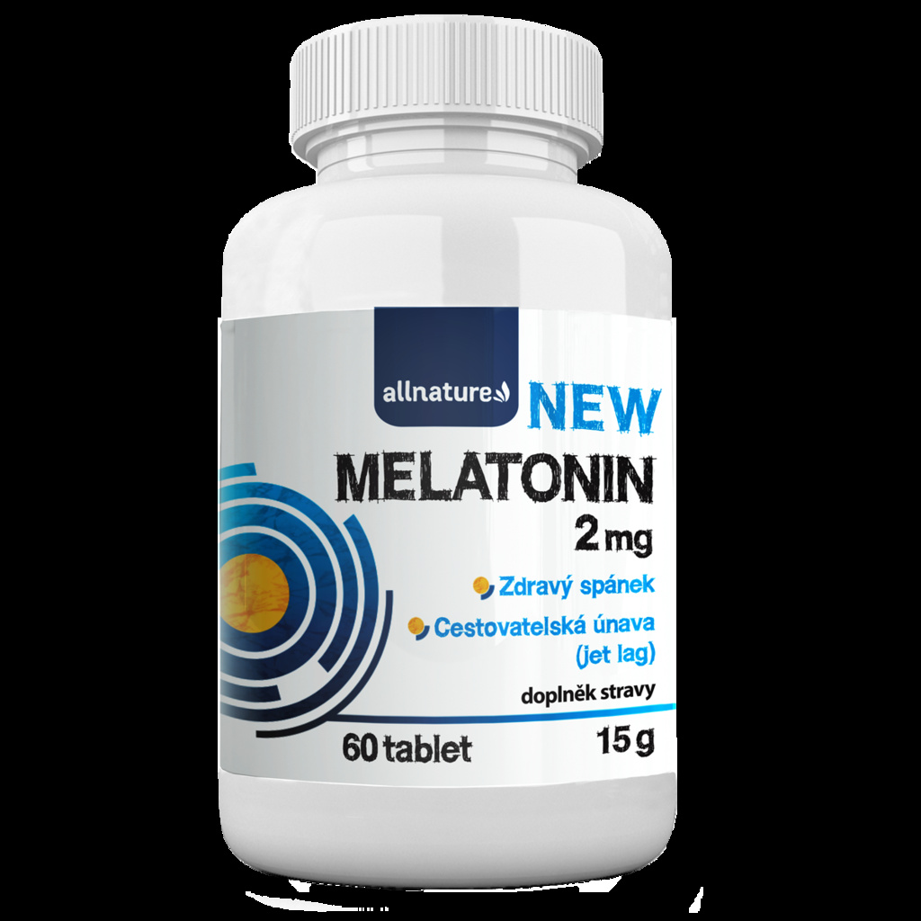 Allnature NEW Melatonin 2 mg 60 tbl.